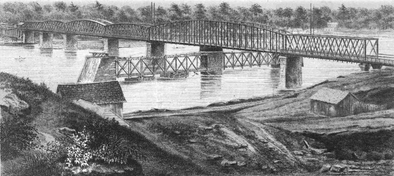 First Hannibal bridge
